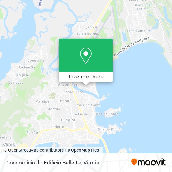 Condominio do Edificio Belle-Ile map