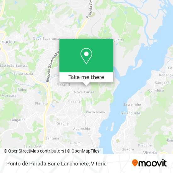 Ponto de Parada Bar e Lanchonete map