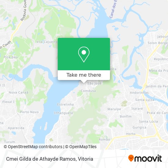 Cmei Gilda de Athayde Ramos map