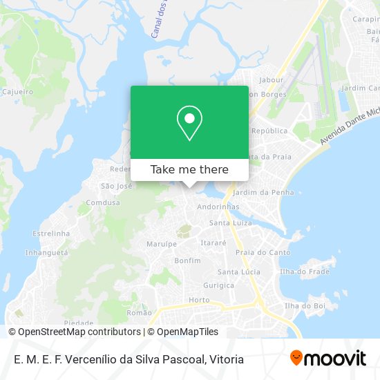 E. M. E. F. Vercenílio da Silva Pascoal map