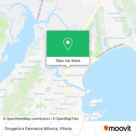 Drogaria e Farmácia Mônica map