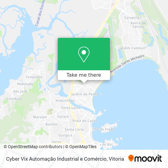 Cyber Vix Automação Industrial e Comércio map