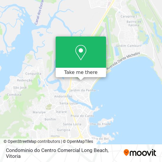 Condominio do Centro Comercial Long Beach map