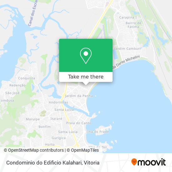 Condominio do Edificio Kalahari map