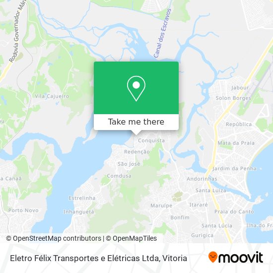 Eletro Félix Transportes e Elétricas Ltda map