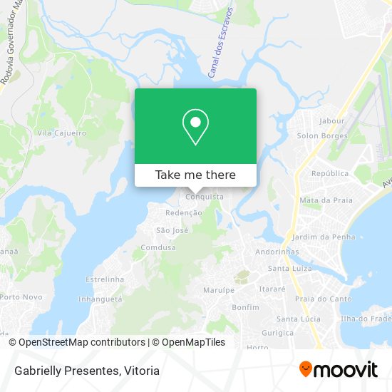 Gabrielly Presentes map