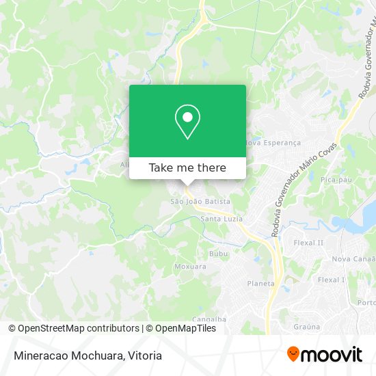 Mineracao Mochuara map