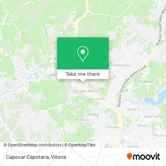 Capocar Capotaria map