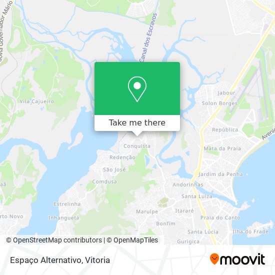 Espaço Alternativo map
