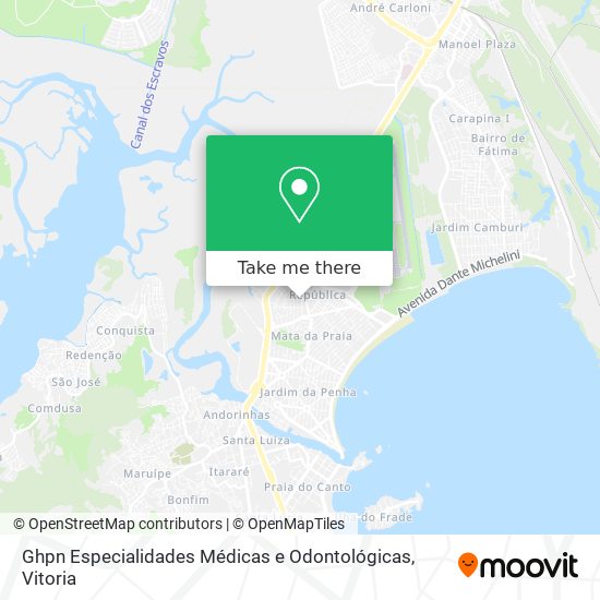Ghpn Especialidades Médicas e Odontológicas map