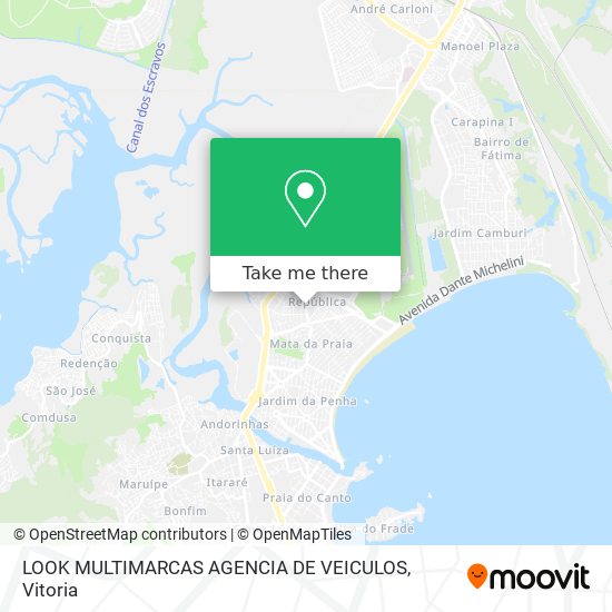 LOOK MULTIMARCAS AGENCIA DE VEICULOS map