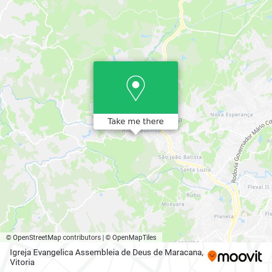 Igreja Evangelica Assembleia de Deus de Maracana map