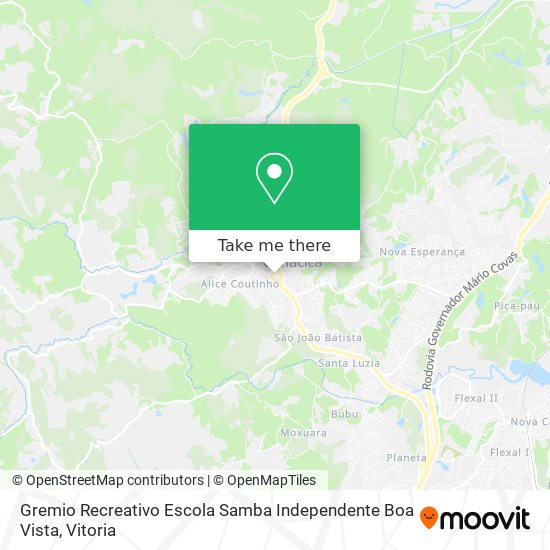 Gremio Recreativo Escola Samba Independente Boa Vista map