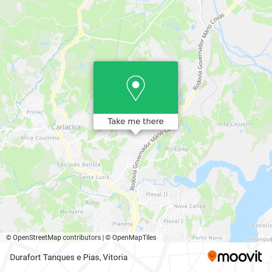 Durafort Tanques e Pias map