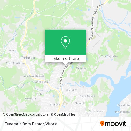 Funeraria Bom Pastor map
