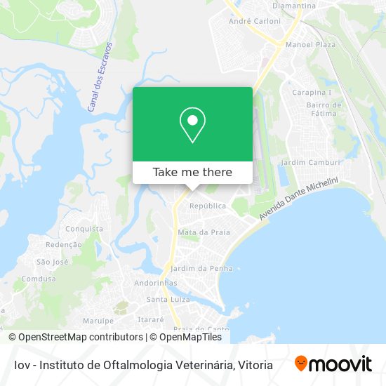 Iov - Instituto de Oftalmologia Veterinária map