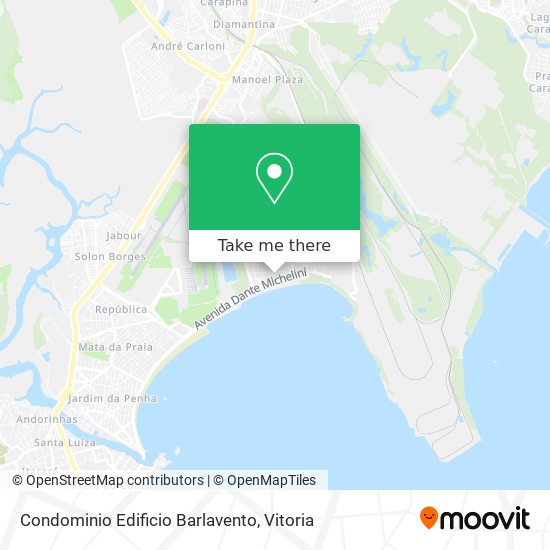 Condominio Edificio Barlavento map