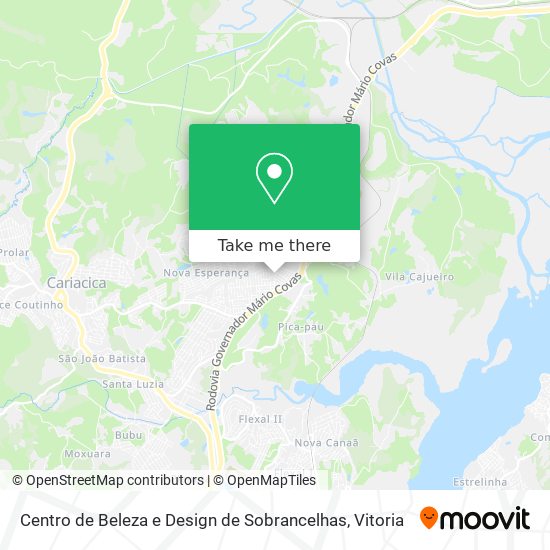 Centro de Beleza e Design de Sobrancelhas map