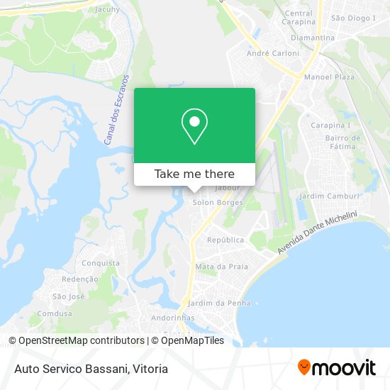 Auto Servico Bassani map