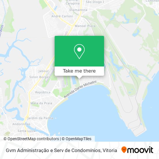 Gvm Administração e Serv de Condomínios map