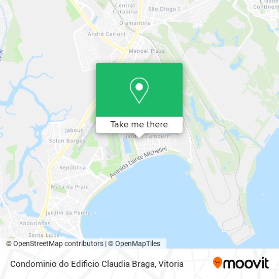 Condominio do Edificio Claudia Braga map