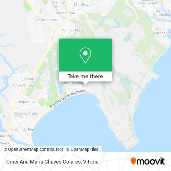Cmei Ana Maria Chaves Colares map