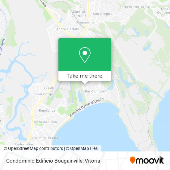 Condominio Edificio Bougainville map