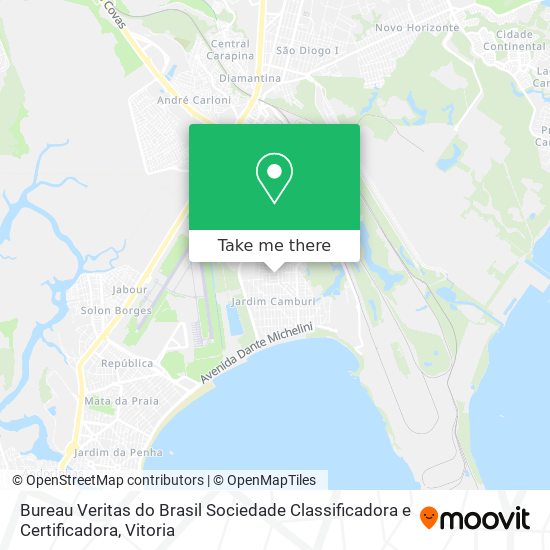 Bureau Veritas do Brasil Sociedade Classificadora e Certificadora map