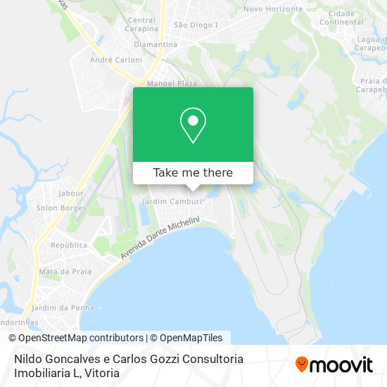 Nildo Goncalves e Carlos Gozzi Consultoria Imobiliaria L map