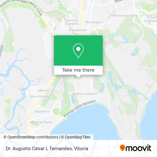Dr. Augusto César L Ternandes map