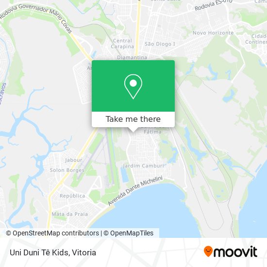 Uni Duni Tê Kids map