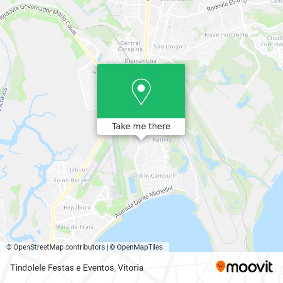 Tindolele Festas e Eventos map