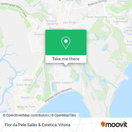 Flor da Pele Salão & Estética map