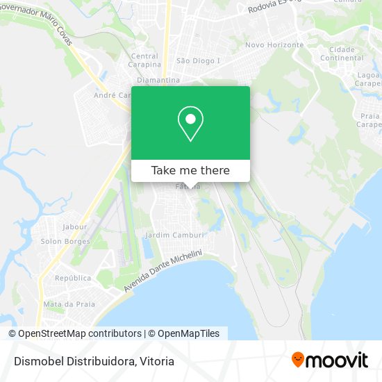 Dismobel Distribuidora map