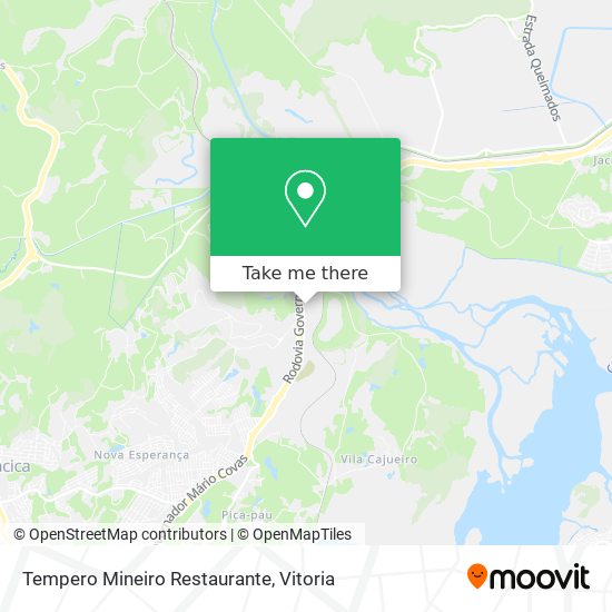 Tempero Mineiro Restaurante map