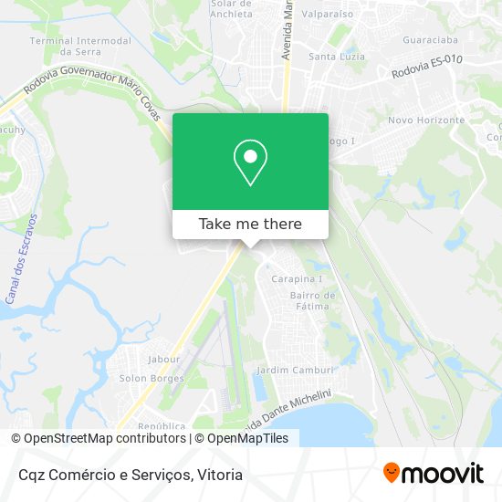 Cqz Comércio e Serviços map