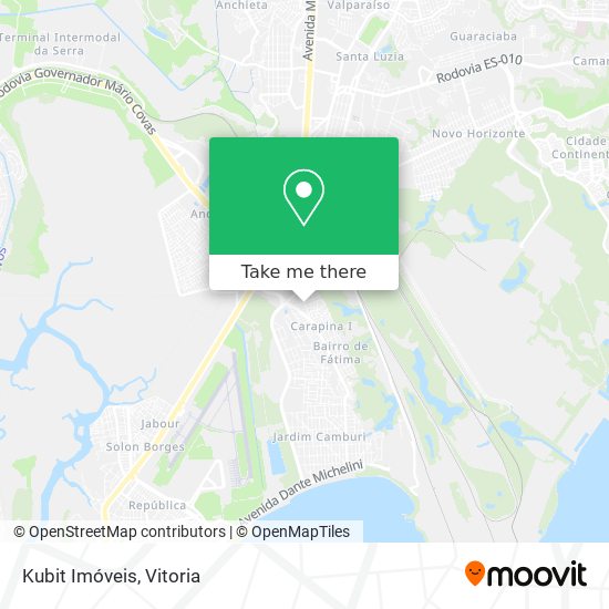 Kubit Imóveis map