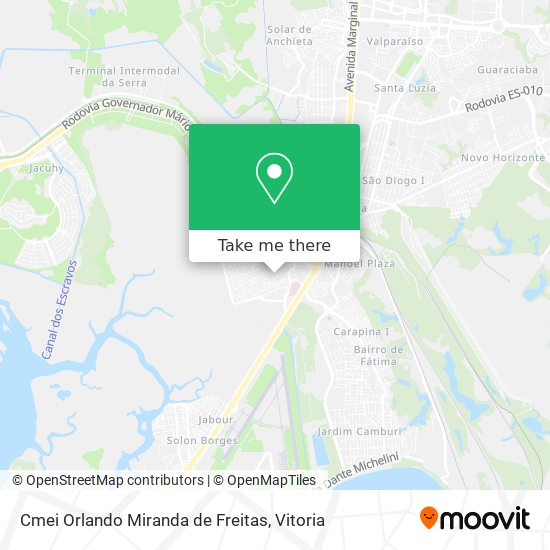 Cmei Orlando Miranda de Freitas map