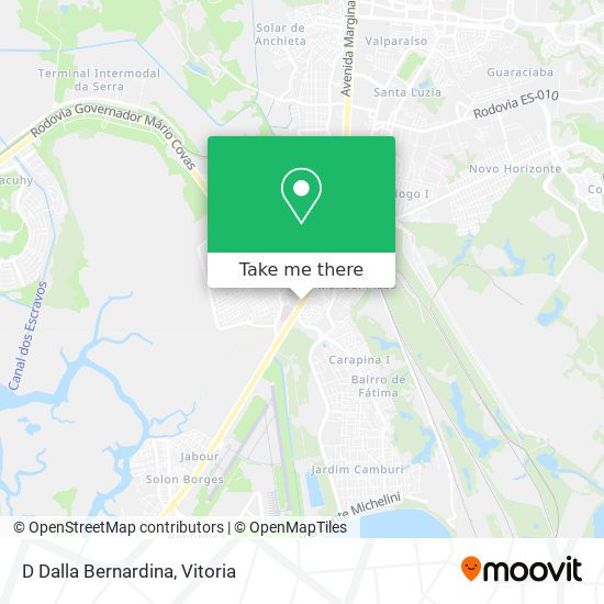 D Dalla Bernardina map