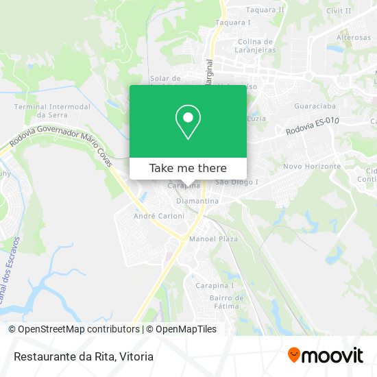 Restaurante da Rita map