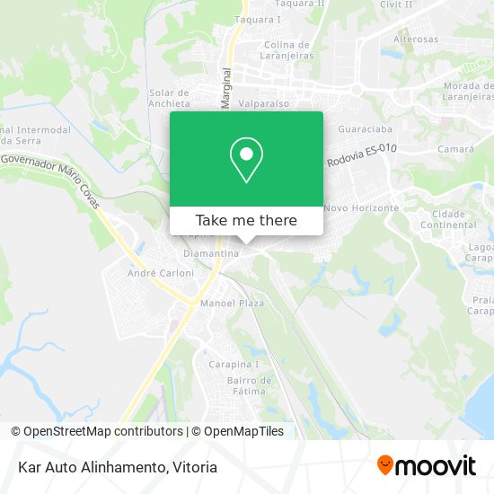 Kar Auto Alinhamento map