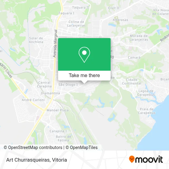 Art Churrasqueiras map