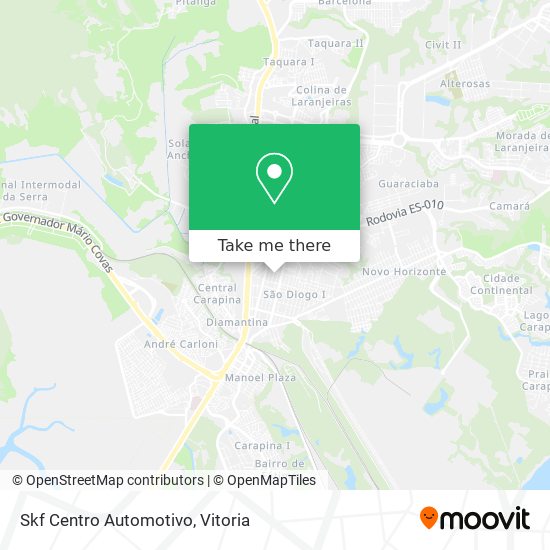 Skf Centro Automotivo map