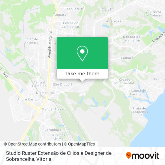Studio Ruster Extensão de Cilios e Designer de Sobrancelha map
