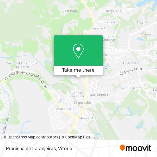 Pracinha de Laranjeiras map