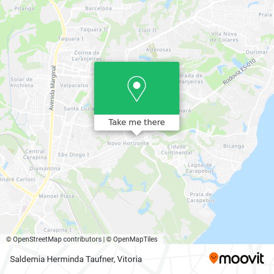 Saldemia Herminda Taufner map