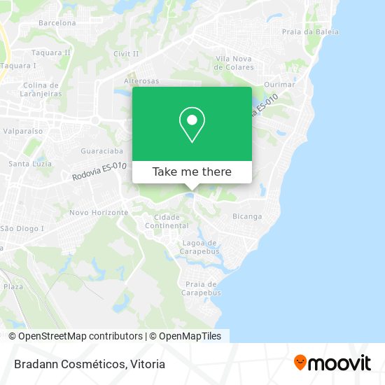 Bradann Cosméticos map