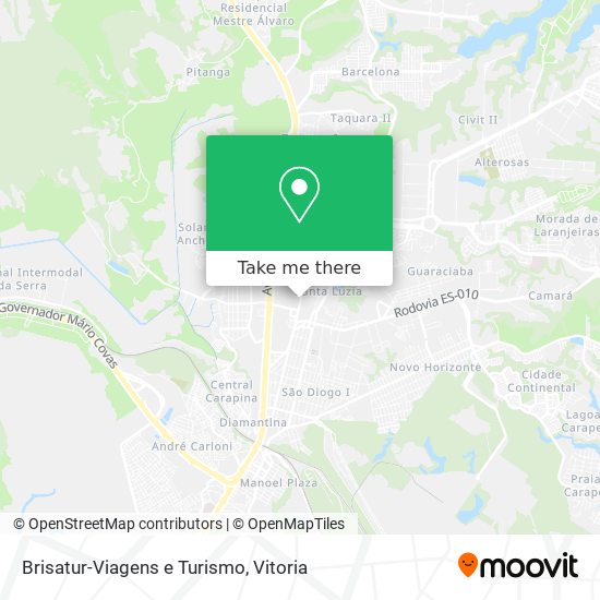 Brisatur-Viagens e Turismo map