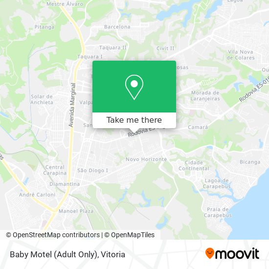 Baby Motel (Adult Only) map