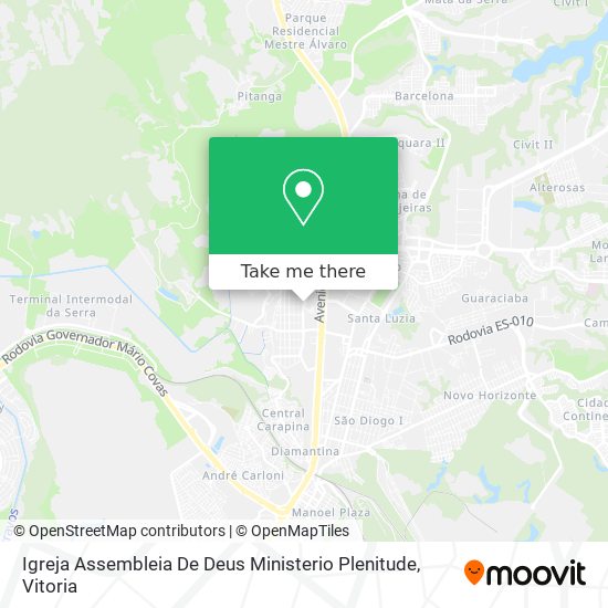 Igreja Assembleia De Deus Ministerio Plenitude map